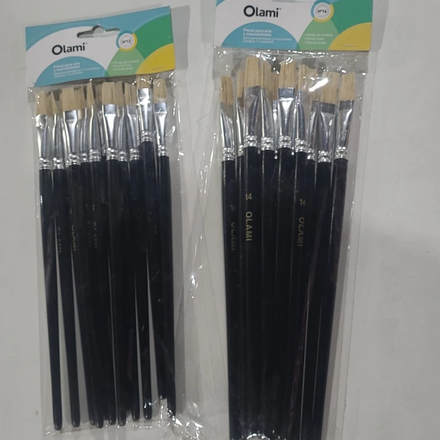 Pinceles  12/14 x12u