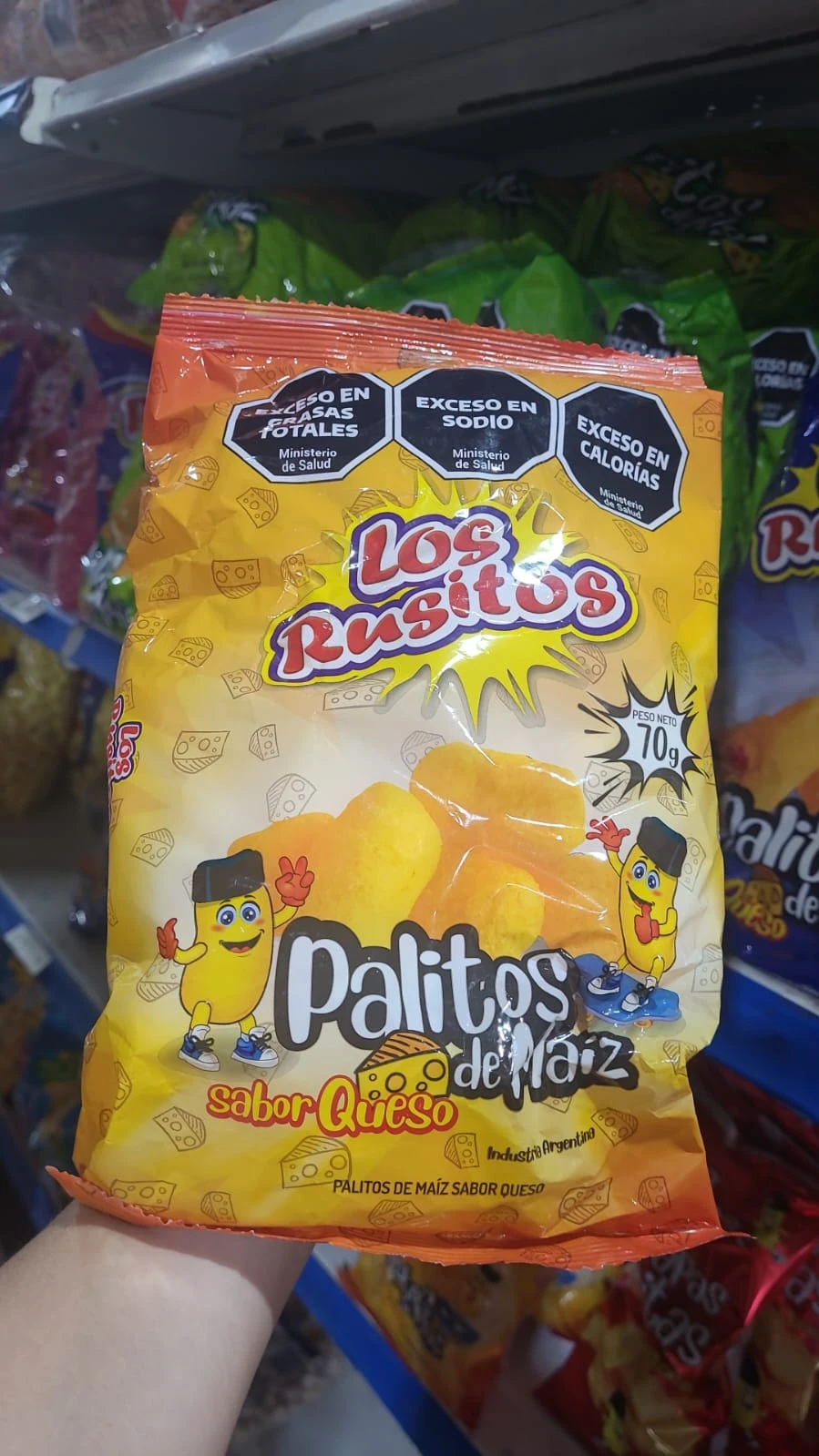 Chizitos Rusitos de Queso x70gr