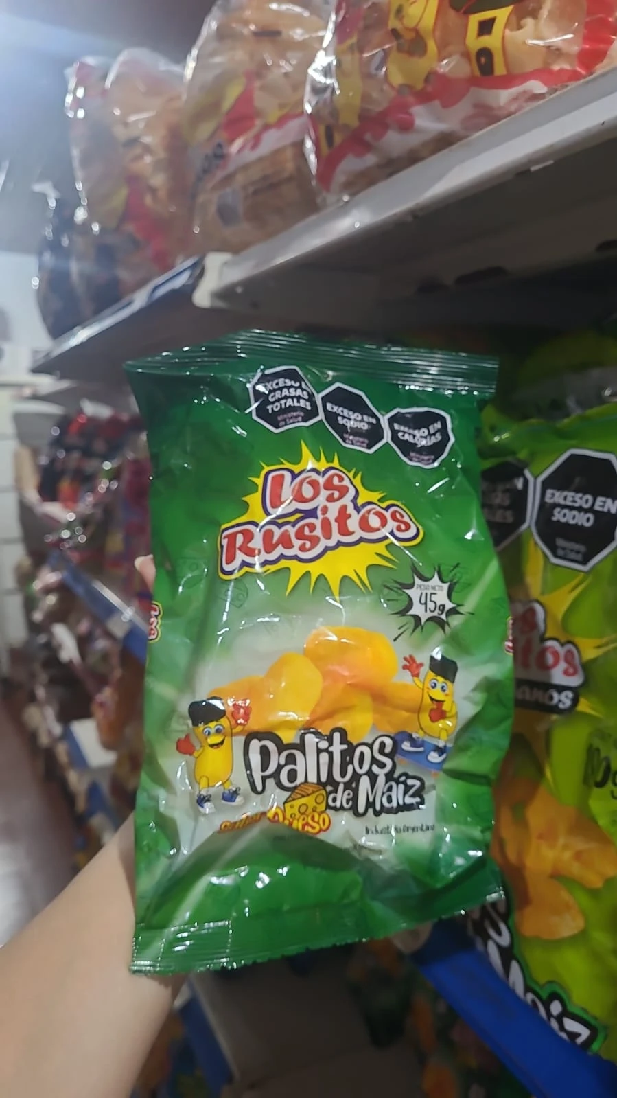 Chizitos Rusitos de Queso x45gr x1u