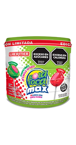 Chupetin POTE Bola Loca MAX x24u