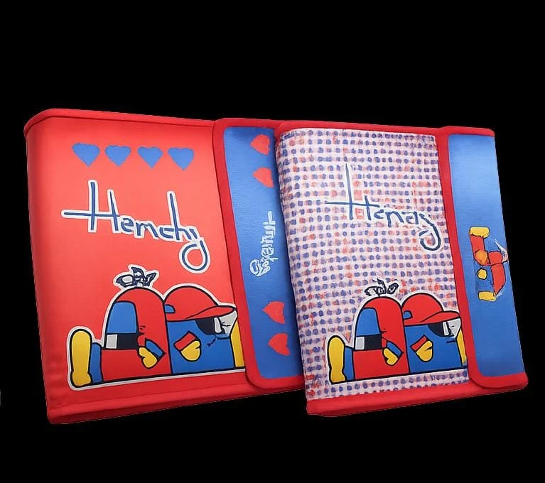 Carpeta forrada con abrojo